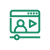 Fully Online Delivery Icon